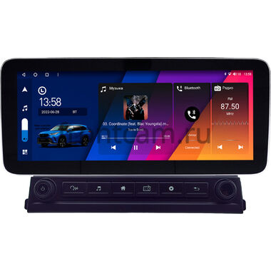Toyota Sienna 2 2003-2010 12.3 дюйма Canbox M-Line 7712-0514 на Android 10 (4G-SIM, 2/32, DSP, QLed) Mercedes Style