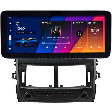Toyota Corolla (E150) 2006-2013 12.3 дюйма Canbox H-Line 7861-0516 на Android 10 (4G-SIM, 4/64, DSP, QLed) Mercedes Style