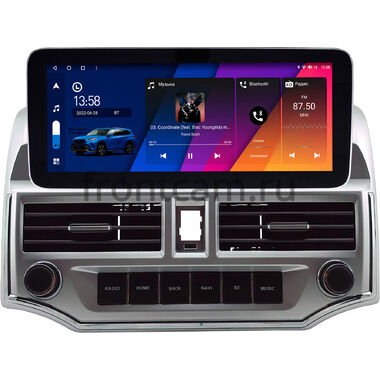 Toyota 4Runner 5 2009-2024 12.3 дюйма Canbox H-Line 7861-0523 на Android 10 (4G-SIM, 4/64, DSP, QLed) Mercedes Style