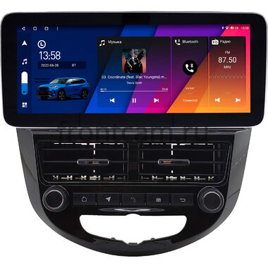 Hyundai Solaris, Accent 4 2010-2019 12.3 дюйма Canbox M-Line 7713-0545 на Android 10 (4G-SIM, 4/64, DSP, QLed) Mercedes Style