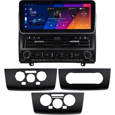 Nissan Tiida 2004-2013 (Тип 2, цвет черный) 12.3 дюйма Canbox M-Line 7713-0592 на Android 10 (4G-SIM, 4/64, DSP, QLed) Mercedes Style