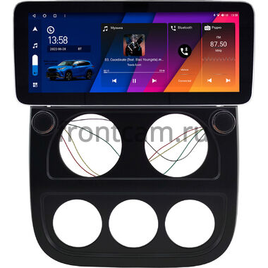 Jeep Liberty (Patriot), Compass 2010-2016 12.3 дюйма Canbox M-Line 7713-0593 на Android 10 (4G-SIM, 4/64, DSP, QLed) Mercedes Style