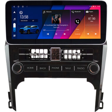 Toyota Camry XV50 2011-2014 12.3 дюйма Canbox H-Line 7860-0616 на Android 10 (4G-SIM, 4/32, DSP, QLed) Mercedes Style