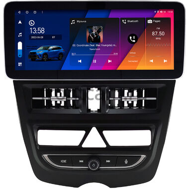 Kia Picanto 2007-2011, Morning 2008-2010 12.3 дюйма Canbox H-Line 7863-0763 на Android 10 (4G-SIM, 8/256, DSP, QLed) Mercedes Style