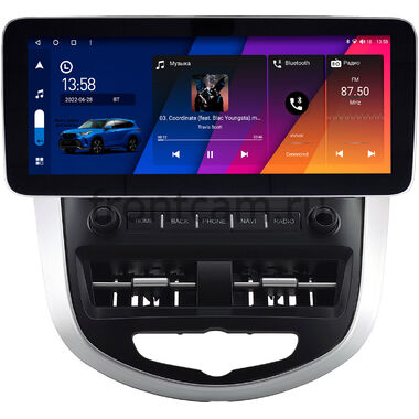 Hyundai Solaris, Accent 4 2010-2019 12.3 дюйма Canbox M-Line 7713-0781 на Android 10 (4G-SIM, 4/64, DSP, QLed) Mercedes Style