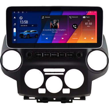 Nissan NV200 2009-2026 (черная) 12.3 дюйма Canbox M-Line 7712-0812 на Android 10 (4G-SIM, 2/32, DSP, QLed) Mercedes Style
