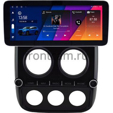 Jeep Liberty (Patriot), Compass 2010-2016 12.3 дюйма Canbox M-Line 7712-0821 на Android 10 (4G-SIM, 2/32, DSP, QLed) Mercedes Style