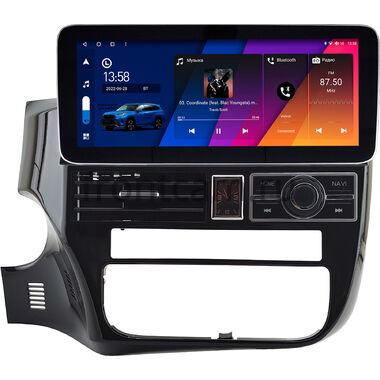 Mitsubishi Outlander 3 2012-2024 12.3 дюйма Canbox M-Line 7712-0875 на Android 10 (4G-SIM, 2/32, DSP, QLed) Mercedes Style