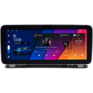 Canbox M-Line 7712-0889 12.3 дюйма на Android 10 (4G-SIM, 2/32, DSP, QLed) Mercedes Style