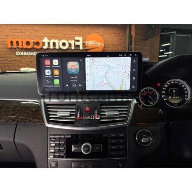 Mercedes-Benz E (w212) 2009-2016 (седан, руль справа) 12.3 дюйма Canbox GTR1233-0923 на Android 10 (CarPlay, 4/64, DSP, QLed) BMW Style