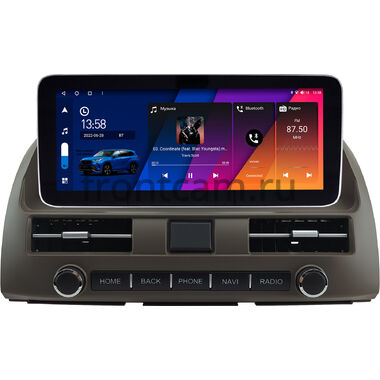 Toyota Camry XV30 2001-2006 (бежевая, без часов) 12.3 дюйма Canbox M-Line 7712-0948 на Android 10 (4G-SIM, 2/32, DSP, QLed) Mercedes Style