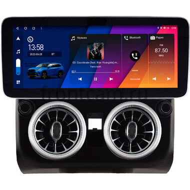 Suzuki Swift 3 2004-2011 12.3 дюйма Canbox H-Line 7862-0961 на Android 10 (4G-SIM, 6/128, DSP, QLed) Mercedes Style