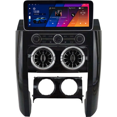Land Rover Discovery 3 2004-2009 (черная, глянцевая) 12.3 дюйма Canbox H-Line 7861-0969 на Android 10 (4G-SIM, 4/64, DSP, QLed) Mercedes Style