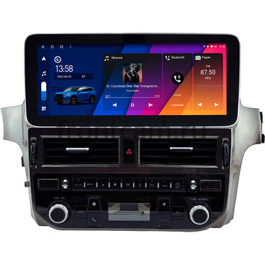 Lexus GX 460 2009-2023 (Тип A+В, Вид 2) 12.3 дюйма Canbox M-Line 7713-1299 на Android 10 (4G-SIM, 4/64, DSP, QLed) Mercedes Style