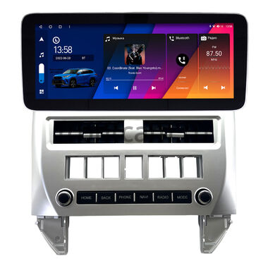 Volkswagen Polo 4 2001-2009 (серебряная) 12.3 дюйма Canbox H-Line 7860-1596 на Android 10 (4G-SIM, 4/32, DSP, QLed) Mercedes Style