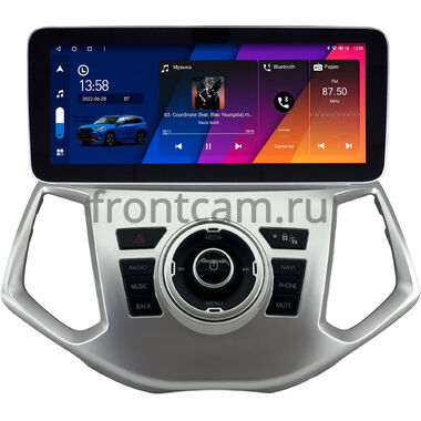 Ford Ecosport 2014-2018 (серебряная) 12.3 дюйма Canbox H-Line 7861-1636 на Android 10 (4G-SIM, 4/64, DSP, QLed) Mercedes Style