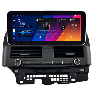 Mitsubishi Lancer 10 2007-2017 12.3 дюйма Canbox H-Line 7861-1663 на Android 10 (4G-SIM, 4/64, DSP, QLed) Mercedes Style