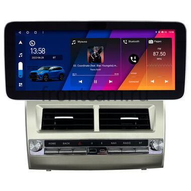 Toyota Camry XV40 2006-2011 (вид 1)  12.3 дюйма Canbox H-Line 7861-1666 на Android 10 (4G-SIM, 4/64, DSP, QLed) Mercedes Style