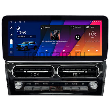 Toyota Camry XV50 2011-2014, Camry XV55 2014-2018 (вид 1)  12.3 дюйма Canbox M-Line 7713-1672 на Android 10 (4G-SIM, 4/64, DSP, QLed) Mercedes Style