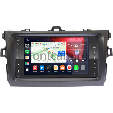 Toyota Corolla (E150) 2006-2013 Canbox GT6901-RP-TYCV14XW-05 2/32 Android 10 (IPS, DSP, CarPlay)