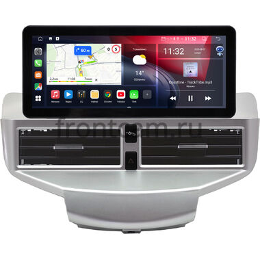 Ford Fiesta (Mk6) 2008-2019 (серебристая) 10.25 дюйма Canbox GT-4025-0031 на Android 10 (CarPlay, 2/32, DSP, QLed) Audi Style