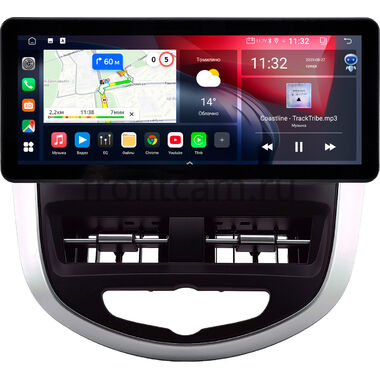 Hyundai Solaris, Accent 4 2010-2019 10.25 дюйма Canbox GT-4025-0502 на Android 10 (CarPlay, 2/32, DSP, QLed) Audi Style