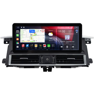 Nissan Patrol (Y62) 2010-2024, Armada 2 2016-2020 (Тип B, для авто с кнопкой TEL, can BSJ) 10.25 дюйма Canbox GTR-4025-0724 на Android 10 (CarPlay, 4/64, DSP, QLed) Audi Style