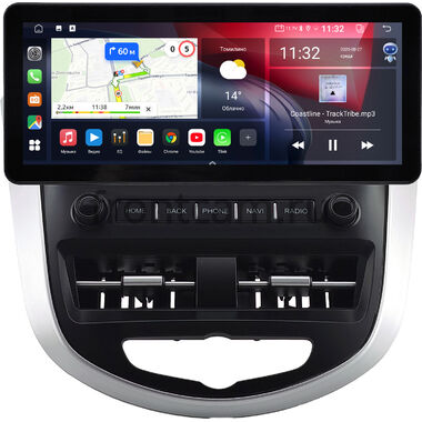 Hyundai Solaris, Accent 4 2010-2019 10.25 дюйма Canbox GTR-4025-0781 на Android 10 (CarPlay, 4/64, DSP, QLed) Audi Style