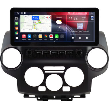 Nissan NV200 2009-2026 (черная) 10.25 дюйма Canbox GTR-4025-0812 на Android 10 (CarPlay, 4/64, DSP, QLed) Audi Style