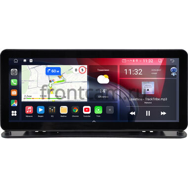 Canbox GTR-4025-0889 10.25 дюйма на Android 10 (CarPlay, 4/64, DSP, QLed) Audi Style