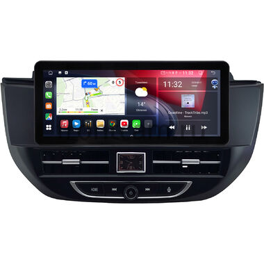 Hyundai Tucson 3 2015-2018 (черная, левый руль) 10.25 дюйма Canbox GT-4025-0970 на Android 10 (CarPlay, 2/32, DSP, QLed) Audi Style