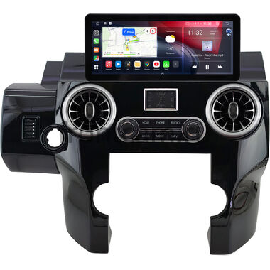 Land Rover Discovery 4 2009-2016 (черная, глянцевая) 10.25 дюйма Canbox GT-4025-0973 на Android 10 (CarPlay, 2/32, DSP, QLed) Audi Style