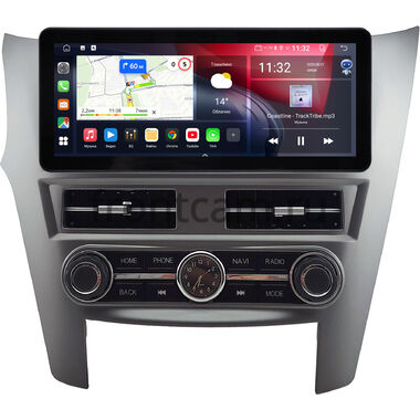 Subaru Legacy 5, Outback 4 2009-2014 (серая, левый руль) 10.25 дюйма Canbox GTR-4025-0977 на Android 10 (CarPlay, 4/64, DSP, QLed) Audi Style