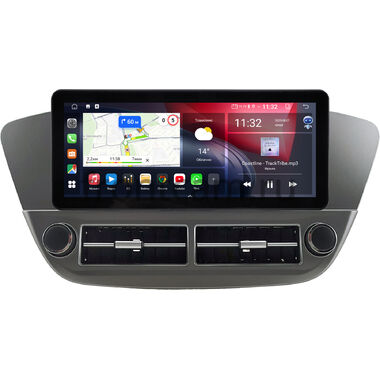 Hyundai Solaris 2 2017-2024 (серая) 10.25 дюйма Canbox GTR-4025-0979 на Android 10 (CarPlay, 4/64, DSP, QLed) Audi Style