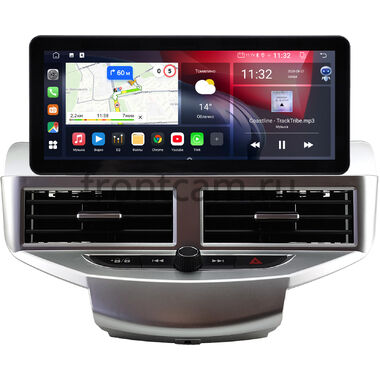 Ford Fiesta (Mk6) 2008-2019 (серебряная) 10.25 дюйма Canbox GT-4025-1553 на Android 10 (CarPlay, 2/32, DSP, QLed) Audi Style