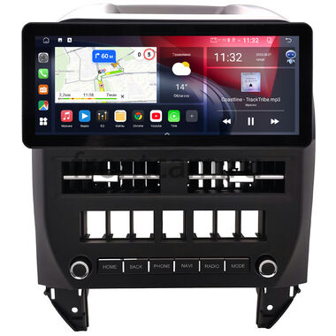 Volkswagen Polo 4 2001-2009 (черная)  10.25 дюйма Canbox GT-4025-1612 на Android 10 (CarPlay, 2/32, DSP, QLed) Audi Style