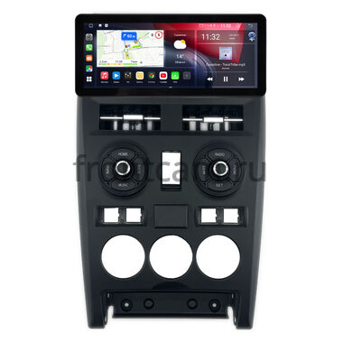 Lada Priora 2007-2013 (черная, матовая) 10.25 дюйма Canbox GT-4025-1644 на Android 10 (CarPlay, 2/32, DSP, QLed) Audi Style