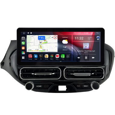 Lada Vesta SW Cross, Vesta 2015-2022 (для авто без Enjoy, Вид 3)  10.25 дюйма Canbox GTR-4025-1687 на Android 10 (CarPlay, 4/64, DSP, QLed) Audi Style