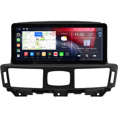 Infiniti M25, M37, M56 2010-2013, Q70 2013-2019 (Тип A, для авто без кнопок TEL и APPS) 10.25 дюйма Canbox GTR-4025-1708 на Android 10 (CarPlay, 4/64, DSP, QLed) Audi Style
