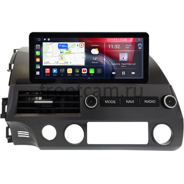 Honda Civic 8 4D 2005-2012 (левый руль, седан) 10.25 дюйма Canbox GT-4025-2059 на Android 10 (CarPlay, 2/32, DSP, QLed) Audi Style