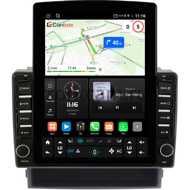 Toyota Alphard 2, Vellfire 2008-2015 Тип2 Canbox GT095-10-1168 на Android 10 (QLed, 2/32, DSP, CarPlay)