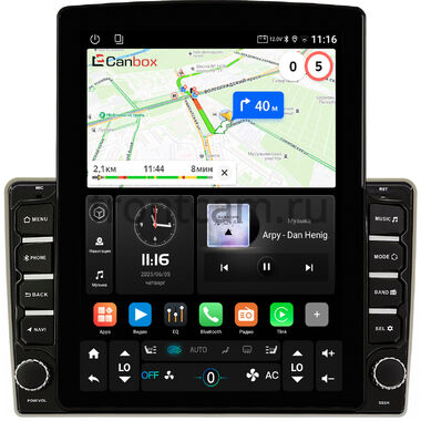 Nissan Cube 3 (Z12) 2008-2020 Canbox GT095-10-351 на Android 10 (QLed, 2/32, DSP, CarPlay)
