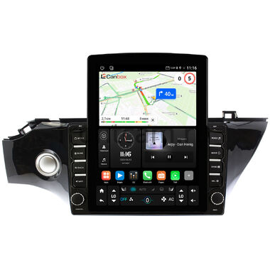 Kia Rio 4, Rio X-Line 2017-2020 (глянцевая) Canbox GT095-10-419 на Android 10 (QLed, 2/32, DSP, CarPlay)