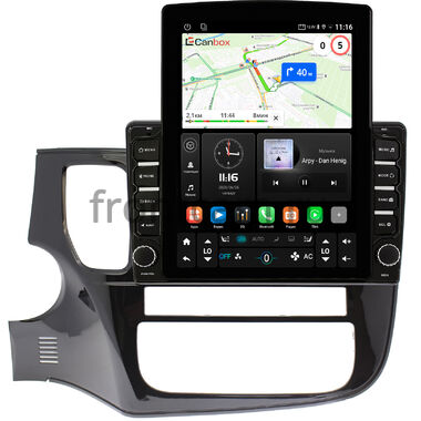 Mitsubishi Outlander 3 2012-2024 Canbox GT095-10-493 на Android 10 (QLed, 2/32, DSP, CarPlay)
