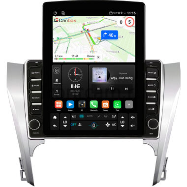 Toyota Camry XV50 2011-2014 Canbox GT095-1061 на Android 10 (QLed, 2/32, DSP, CarPlay) (для авто без камеры)