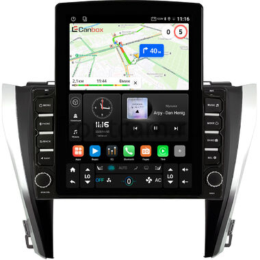 Toyota Camry XV55 2014-2018 (для авто с камерой, JBL) Canbox GT095-1027 на Android 10 (QLed, 2/32, DSP, CarPlay)