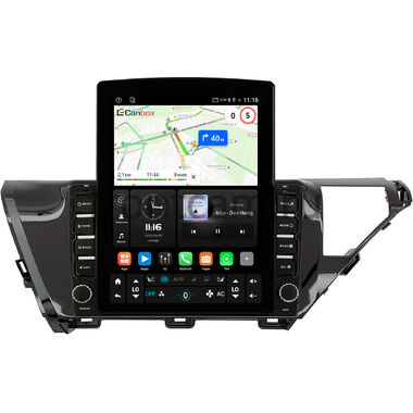 Toyota Camry XV70 2017-2021 (для авто с камерой, левый руль) Canbox GT095-1050 на Android 10 (QLed, 2/32, DSP, CarPlay)