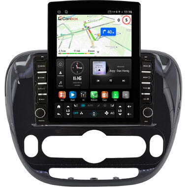 Kia Soul 2 2013-2019 (глянцевая, с климат-контролем, Тип 1) Canbox GT095-9-0660 на Android 10 (QLed, 2/32, DSP, CarPlay)