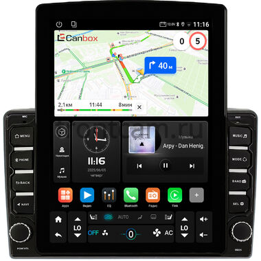 Mazda Tribute 2000-2007 Canbox GT095-9-1259 на Android 10 (QLed, 2/32, DSP, CarPlay)