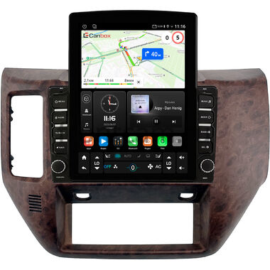 Nissan Patrol (Y61) 2004-2010 Canbox GT095-9-2268 на Android 10 (QLed, 2/32, DSP, CarPlay)